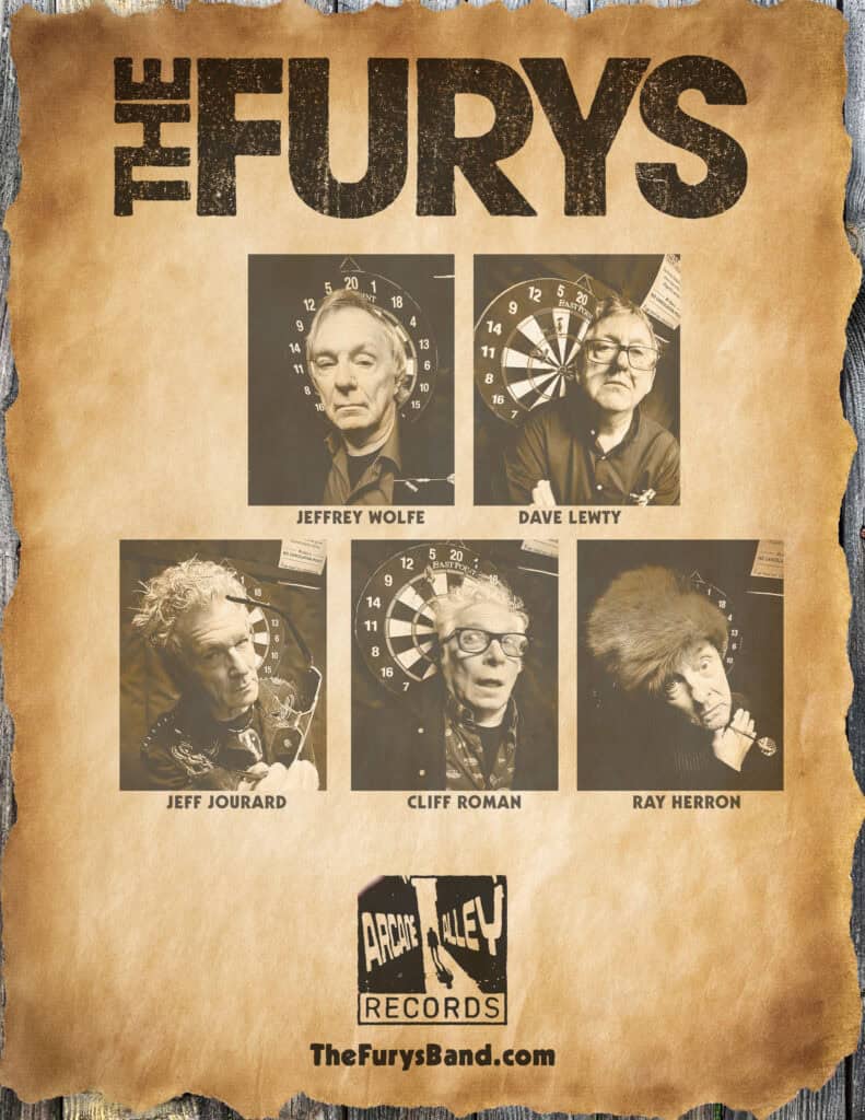 The Furys, Jeffrey Wolfe, Dave Lewty, Jeff Jourard, Cliff Roman, Ray Herron